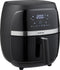 Inventum GF320HLD - Airfryer - Hetelucht friteuse - 3,2 liter - 8 automatische programma's - 80 tot 200 graden - 1300 watt - Zwart/RVS
