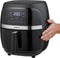 Inventum GF320HLD - Airfryer - Hetelucht friteuse - 3,2 liter - 8 automatische programma's - 80 tot 200 graden - 1300 watt - Zwart/RVS