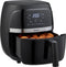 Inventum GF320HLD - Airfryer - Hetelucht friteuse - 3,2 liter - 8 automatische programma's - 80 tot 200 graden - 1300 watt - Zwart/RVS