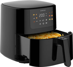 Inventum GF501HLDB - Airfryer - Hetelucht friteuse - 5 liter - 70 tot 200 graden - 1500 watt - Zwart