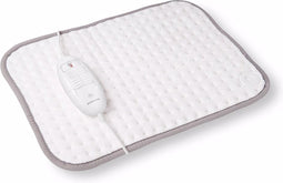 Inventum HNK18 - Elektrisch warmtekussen - Automatische uitschakeling - 44x33 cm - Fleece - Wit/Grijs