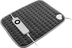 Inventum HNK184G - Elektrisch warmtekussen - Automatische uitschakeling - 40x30 cm - Fleece - Grijs