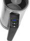 Inventum MK560S - Elektrische melkopschuimer - 150/300 ml - Warm/koud opschuimen - Verwarmen - Antikleeflaag - Bediening op handvat - RVS/Zwart