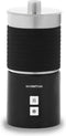 Inventum MK750 - Elektrische melkopschuimer - 200/400 ml - Warm/koud opschuimen - Verwarmen - Geluidsarm - RVS/Zwart