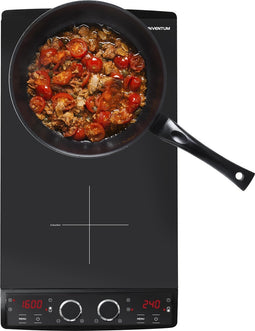 Inventum VKI3010ZWA - Vrijstaande inductie kookplaat - 2 kookzones - 1-fase plug en play - Zwart