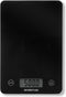 Inventum WS305B - Digitale keukenweegschaal - 1 gr tot 5 kg - Tarrafunctie - Glazen oppervlak - Inclusief batterij - Zwart glas