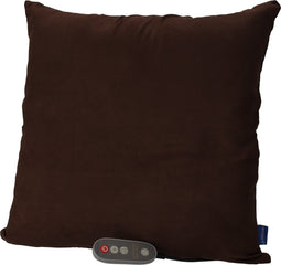 Invitalis Massagekussen Shiatsu - nekmassage apparaat - Choco & Grijs - Infrarood en memory foam | 5 jaar garantie - Afstandsbediening - rug- nek- schouder- been- en voetmassage