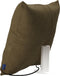 Invitalis Massagekussen Shiatsu - nekmassage apparaat - Olive & Grijs - Infrarood en memory foam | 5 jaar garantie - Afstandsbediening - rug- nek- schouder- been- en voetmassage