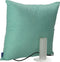 Invitalis Massagekussen Shiatsu - nekmassage apparaat - Turquoise & Grijs - Infrarood en memory foam | 5 jaar garantie - Afstandsbediening - rug- nek- schouder- been- en voetmassage