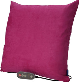 Invitalis VitalyMed Soft Plus in het lila-paars en grijs. Dit vernieuwde massagekussen met infrarood en memory foam geeft geweldige shiatsu massage. Diverse kleuren, 5 jaar garantie, afstandsbediening, rug- nek- schouder- been- en voetmassage