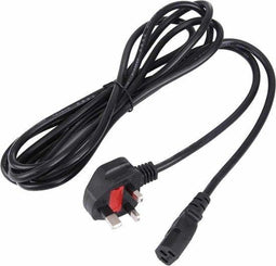 inwendige zekering UK geaard netsnoer (C13), 1,8m VK england