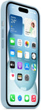 Apple iPhone 15 - Siliconehoesje met MagSafe - Lichtblauw