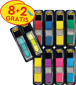 Post-It index | pak van 10 stuks (8 + 2 GRATIS)
