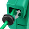 tectake® Wandslangbox - Tuinslanghaspel - 20 meter - 180° Draaibaar - Groen