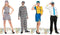 Stewardess verkleedkostuum - Carnaval - Feestkleding - Carnavalspak - stewardesskleding - stewardesspakje - Maat S/M 36-38