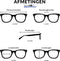 INY Leesbril Jackie Black +1.50