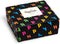 Happy Socks - Unisex 2-Pack Happy Gift Box Sokken - Duim-omhoogontwerp - Zwart (2 stuks)