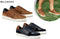 Milanoro - Lederen herensneakers - Comfortabel en stijlvol - Navy - Maat 41