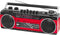 Trevi RR 501 BT - Radio - FM MW SW - Rood