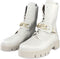 Gabor 92.743 - Veterboots - Leren laarzen met rits - Wit