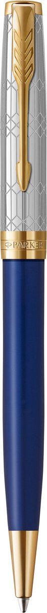 Balpen Parker Sonnet SE Queen Elisabeth Jubileum zilver GT 18K medium