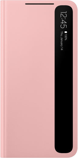 Samsung EF-ZG991 - Smart Clear View Hoesje - Antibacterieel - Roze