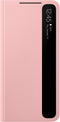 Samsung EF-ZG991 - Smart Clear View Hoesje - Antibacterieel - Roze