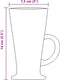 vidaXL - Latteglazen - met - handvat - 6 - stuks - 250 - ml