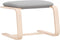 vidaXL - Voetenbank - 51x41x40 - cm - stof - lichtgrijs