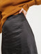 VILA VIMEKO HW MIDI SKIRT - Dames Rok - Satijnen look - Zwart - Maat 38