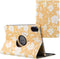 iMoshion Tablet Hoes Geschikt voor Honor Pad X9 - iMoshion 360° Draaibare Design Bookcase 2.0 - Meerkleurig /Yellow Flowers
