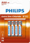 Philips R03 - Alkaline AAA-Batterijen - 118% meer vermogen - 10 jaar stroombehoud (4 stuks)