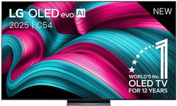 LG OLED evo C54 - Ultra HD TV - 83" - 120Hz - Dolby Vision - Zwart