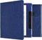 iMoshion Ereader Cover / Hoesje Geschikt voor Amazon Kindle Oasis 3 - iMoshion Vegan Leather Bookcase - Donkerblauw