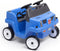 Step2 looppauto Side-By-Side Push Around SUV in Blauw - Duwauto voor 2 kinderen - Luifel voor schaduw - Loopauto met duwstang & luifel - Voor kinderen vanaf 2 jaar