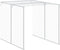 vidaXL - Kippenhok - met - ren - 165x1067x181 - cm - staal - antraciet