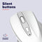 Trust Nito - Draadloze muis - Stille muis 2200 DPI - Wit