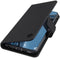 Valenta Snap - Flip cover - Leer - Krasbestendig - Stofafstotend - Zwart