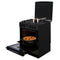 Inventum VFG6034WGZWA - Fornuis 60 cm - 4-pits gaskookplaat - Zwart