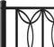 vidaXL - Hoofdbord - 135 - cm - metaal - zwart