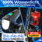 NEXTCOVER® fietsverlichtingsset - LED - Sensor - USB-oplaadbaar - Waterdicht - StVZO-goedgekeurd