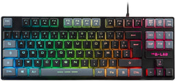 G-Lab Keyz Caesium - Toetsenbord TKL 75% - Membraan - Azerty FR - Grijs