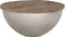 vidaXL - Salontafelset - komvormig - Ø60 - cm - massief - mangohout