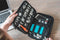 Sunflake Elektronica & Kabel Organizer - 3 Lagen - Waterafstotend - Voor 9,7 inch iPad