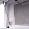 vidaXL Afzuigkap met touch scherm wit 900 mm