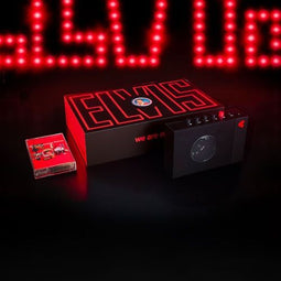 We Are Rewind Elvis - Cassettespeler - Bluetooth - Rood/Zwart