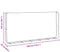 vidaXL - Haardhoutrek - 300x25x150 - cm - gegalvaniseerd - staal