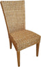 SVJ Eetkamerstoelen - 60x48x98 cm - Rotan - Lichtbruin - Set van 6