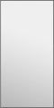 vidaXL - Deurspiegel - 50x100 - cm - glas - en - aluminium - zwart