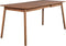 Zuiver Glimps Uitschuifbare Eettafel 120/162x80 cm Hout Walnoot - Bruin